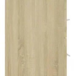 vidaXL - Badkamermeubelset - Bruin - Bewerkt hout