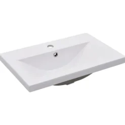 vidaXL - Badkamermeubelset - Wit - Bewerkt hout - 60 x 38.5 x 45 cm