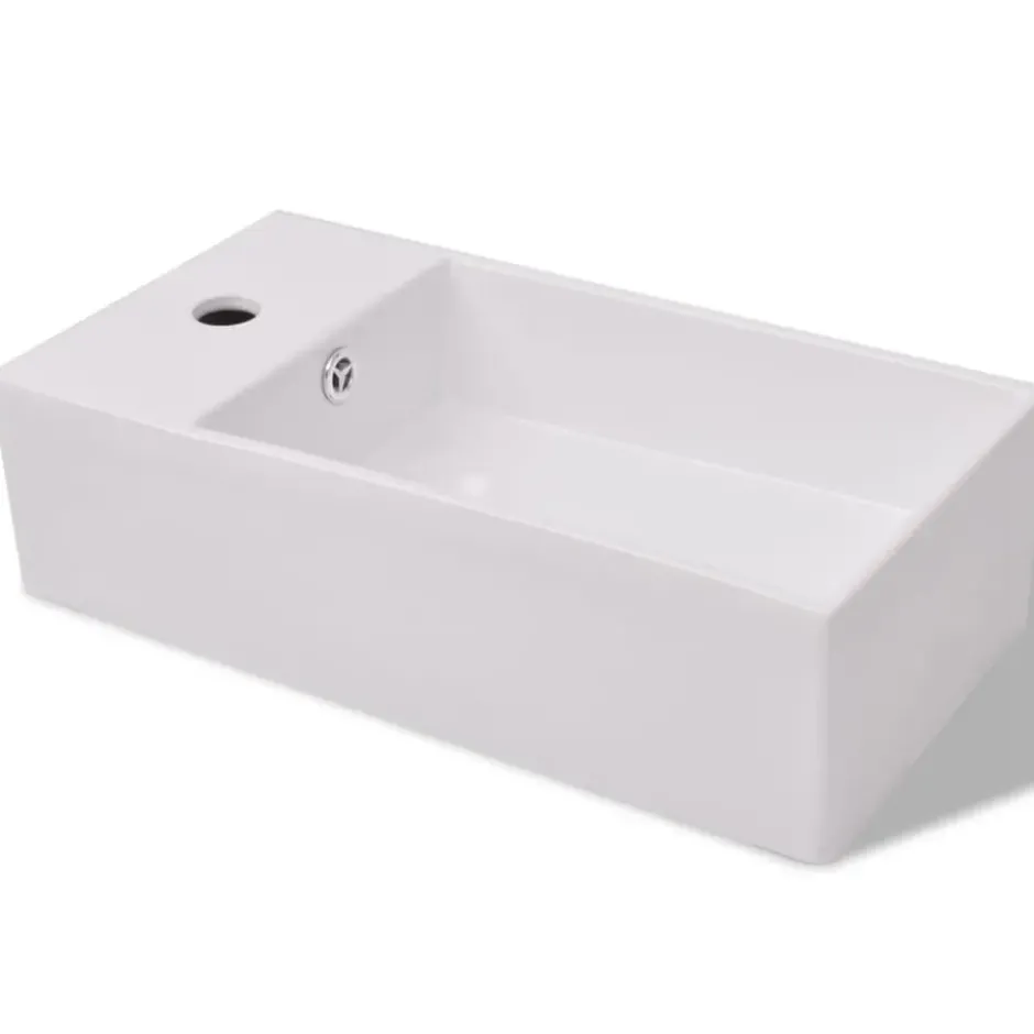 vidaXL - Badkamer Meubel - Zwart - Bewerkt hout