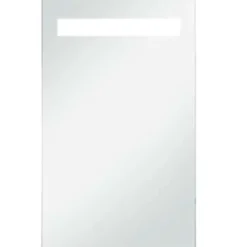 vidaXL - Badkamerspiegel - Zilver - Glas - 60 x 100 cm