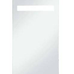 vidaXL - Badkamerspiegel - Zilver - Glas - 60 x 100 cm