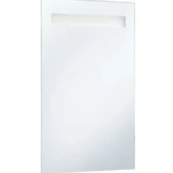 vidaXL - Badkamerspiegel - Zilver - Glas - 60 x 100 cm