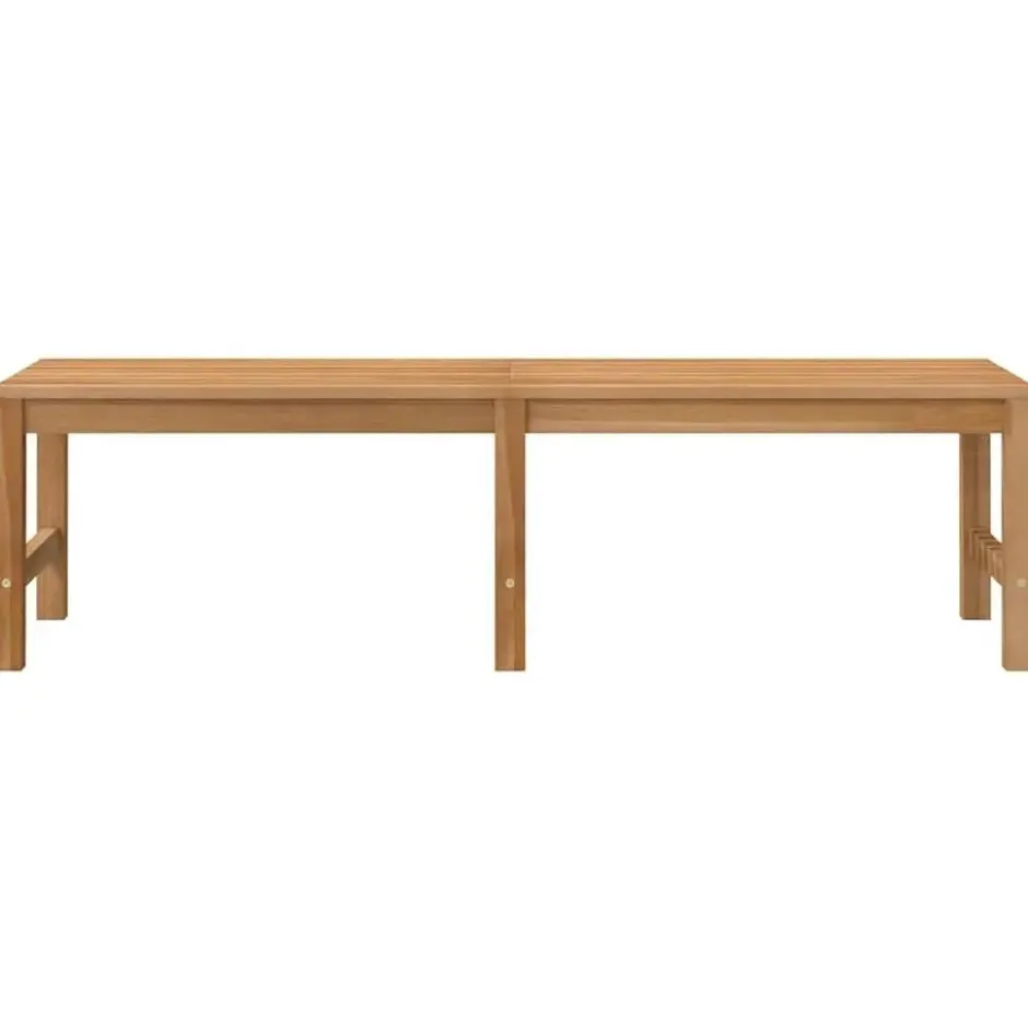 vidaXL - Bank - Bruin - Teakhout - 150 x 40 x 45 cm