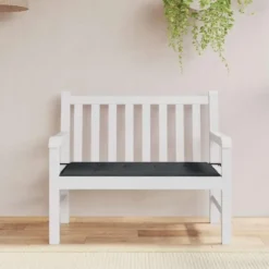 vidaXL - Bankkussen Zitkussen - 100x50x3.8 cm - Zitkussens Oxford Stof Zwart