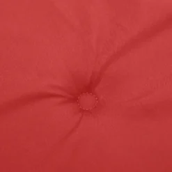 vidaXL - Bankkussen Zitkussen - 180x50x3 cm - Zitkussens - Stof - Rood