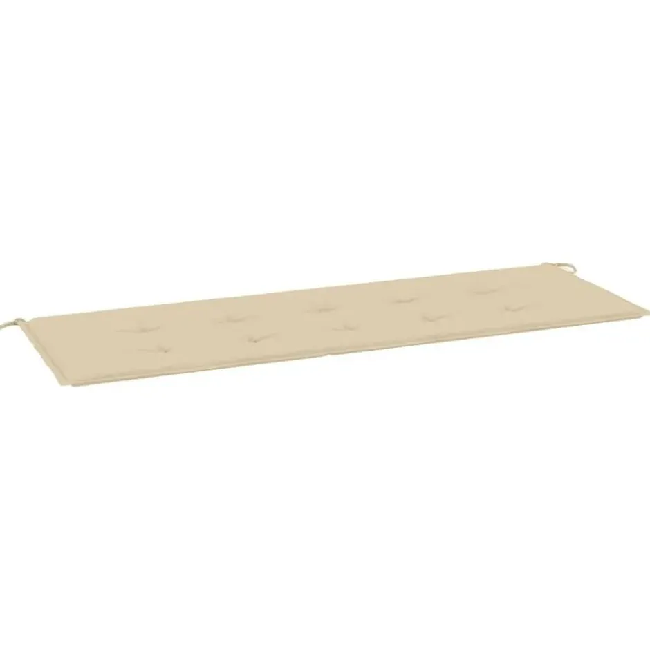 vidaXL - Bankkussen Zitkussen - 150x50x3 cm - Zitkussens Oxford Stof Beige