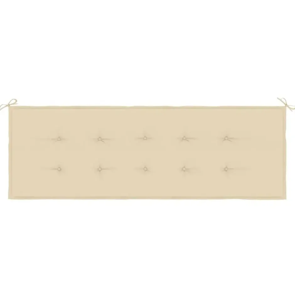 vidaXL - Bankkussen Zitkussen - 150x50x3 cm - Zitkussens Oxford Stof Beige