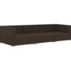 vidaXL - Bankset - Bruin - Poly rattan
