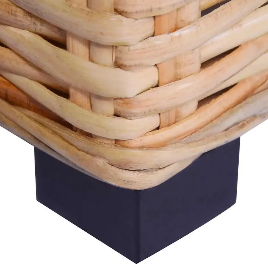 vidaXL - Bankset - Bruin - Rattan