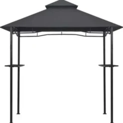 vidaXL - Barbecue Paviljoen - Antraciet - Staal