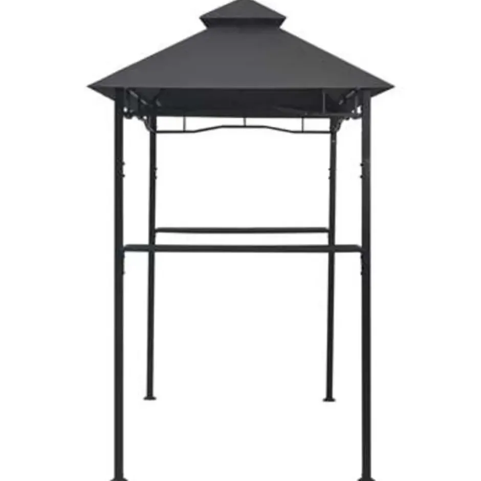 vidaXL - Barbecue Paviljoen - Antraciet - Staal