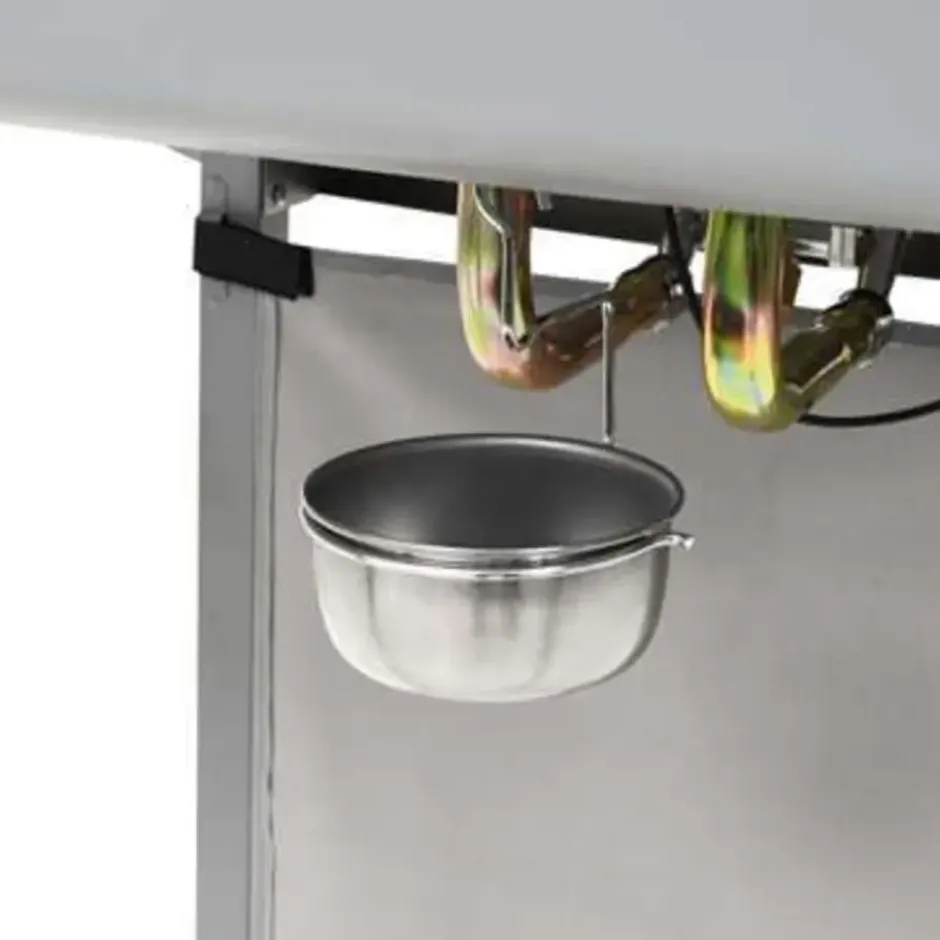 vidaXL - Barbecue - Zilver - Roestvrij staal