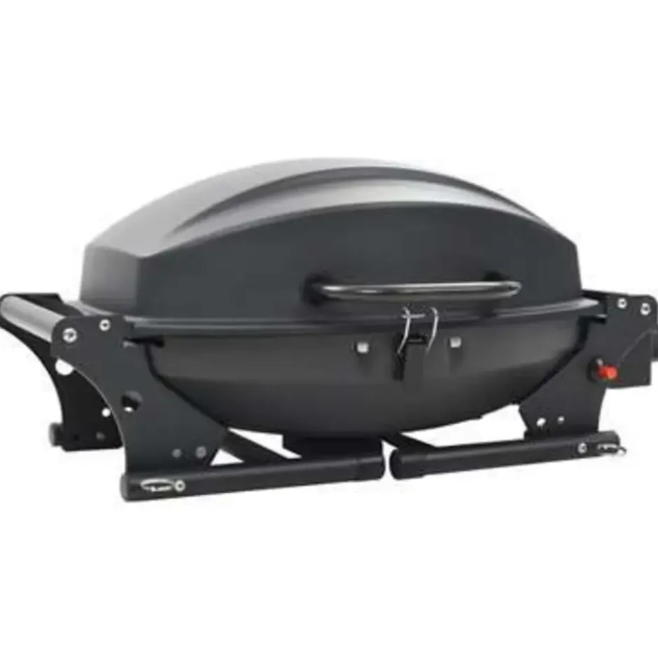vidaXL - Barbecue - Zwart - Staal
