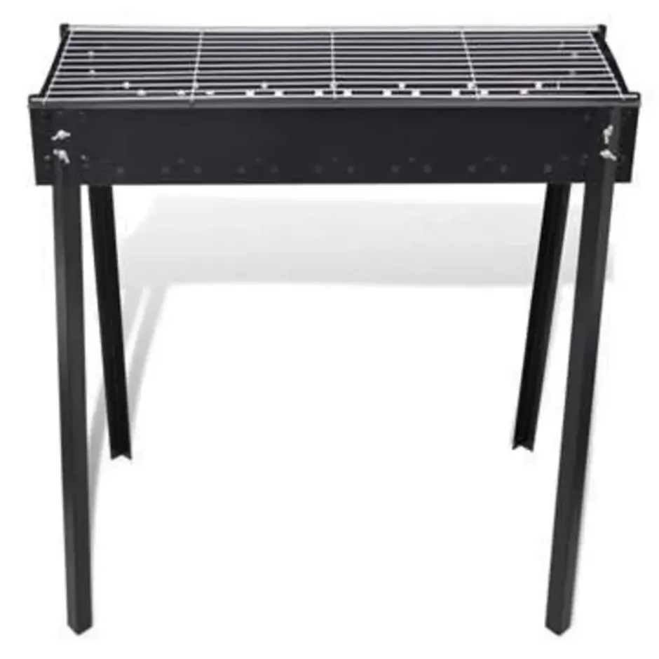 vidaXL - Barbecue - Zwart - Staal