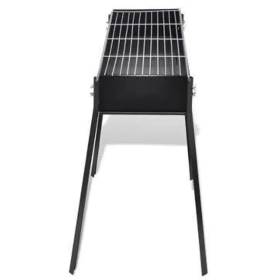 vidaXL - Barbecue - Zwart - Staal