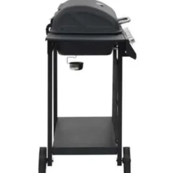 vidaXL - Barbecue - Zwart - Staal