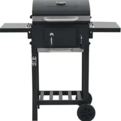 vidaXL - Barbecue - Zwart - Staal