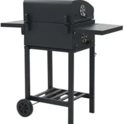 vidaXL - Barbecue - Zwart - Staal