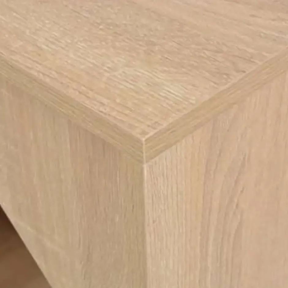 vidaXL - Bartafel - Bruin - Bewerkt hout