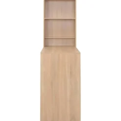 vidaXL - Bartafel - Bruin - Bewerkt hout