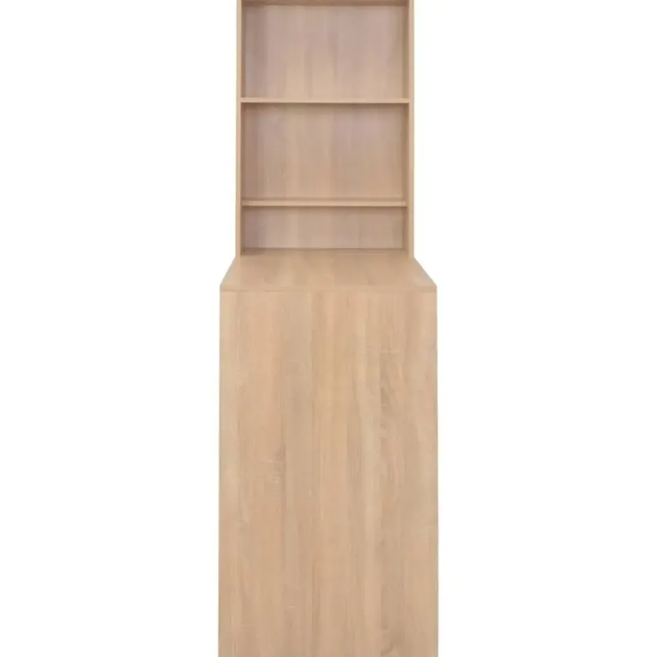 vidaXL - Bartafel - Bruin - Bewerkt hout