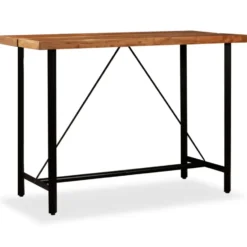 vidaXL - Bartafel - Bruin - Hout - 150 x 70 x 107 cm