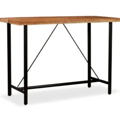 vidaXL - Bartafel - Bruin - Hout - 150 x 70 x 107 cm