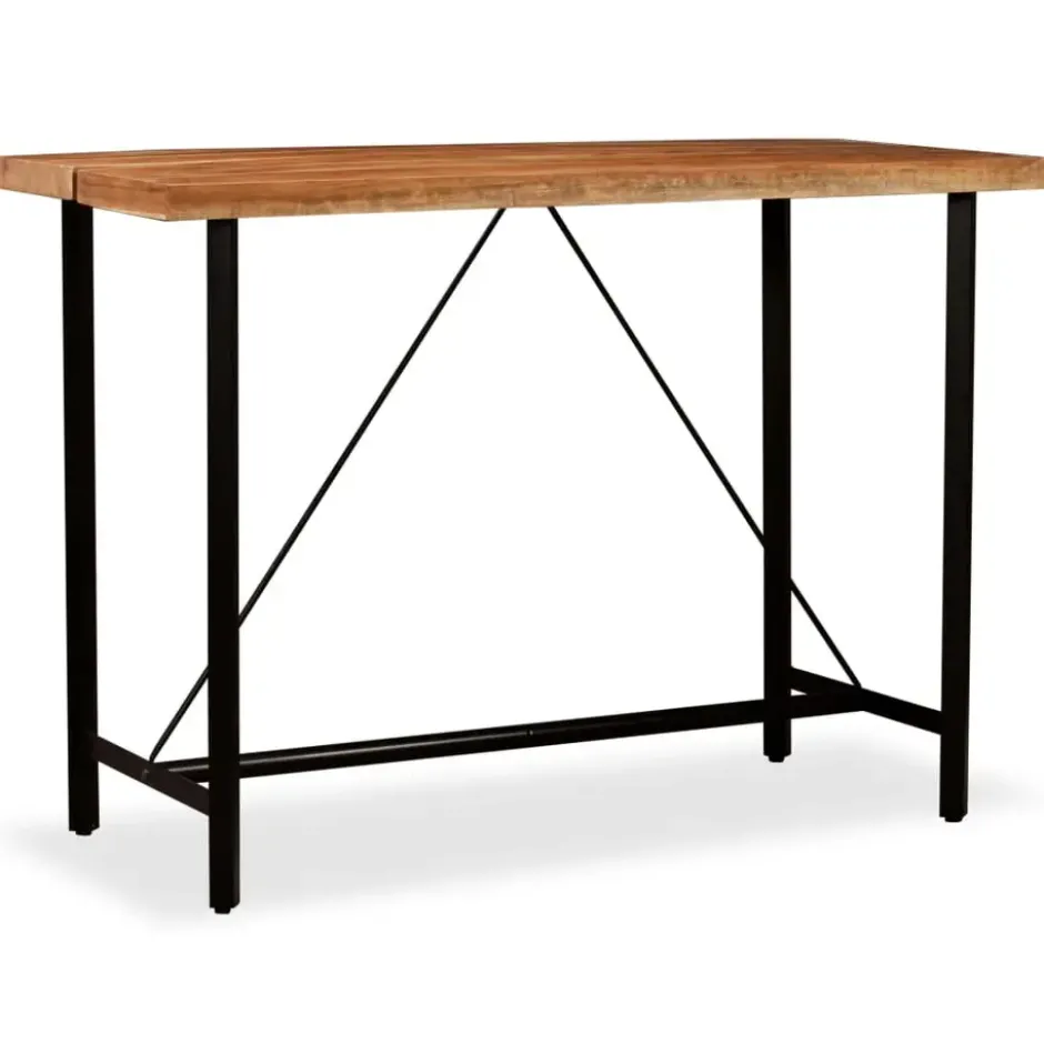 vidaXL - Bartafel - Bruin - Hout - 150 x 70 x 107 cm