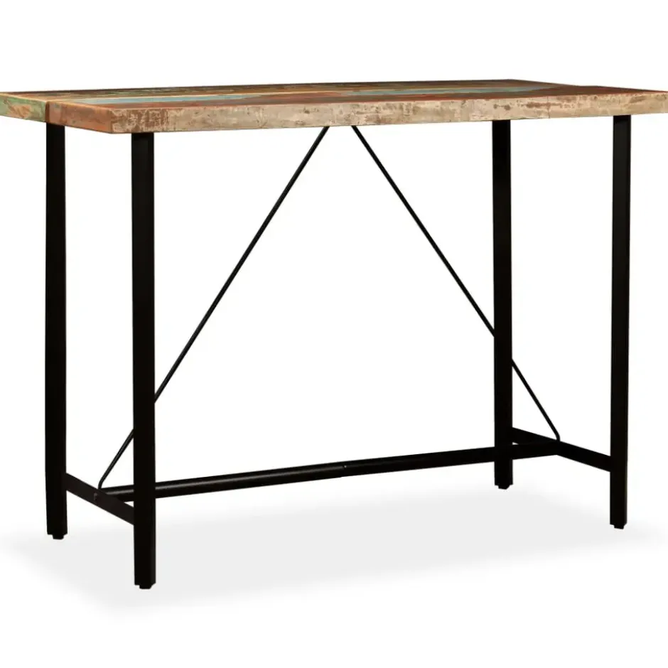 vidaXL - Bartafel - Bruin - Hout - 150 x 70 x 107 cm