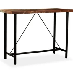 vidaXL - Bartafel - Bruin - Hout - 150 x 70 x 107 cm