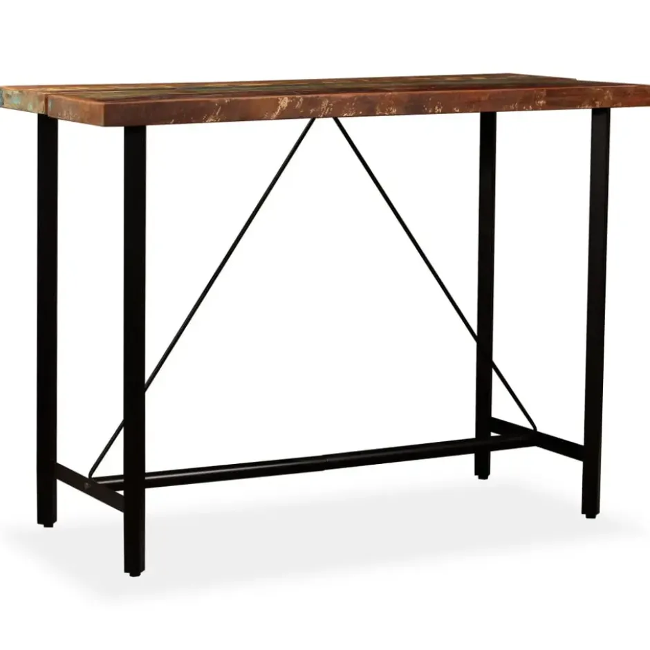 vidaXL - Bartafel - Bruin - Hout - 150 x 70 x 107 cm