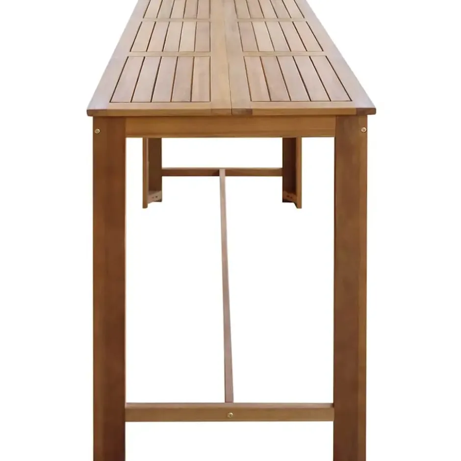 vidaXL - Bartafel - Bruin - Hout - 150 x 70 x 105 cm