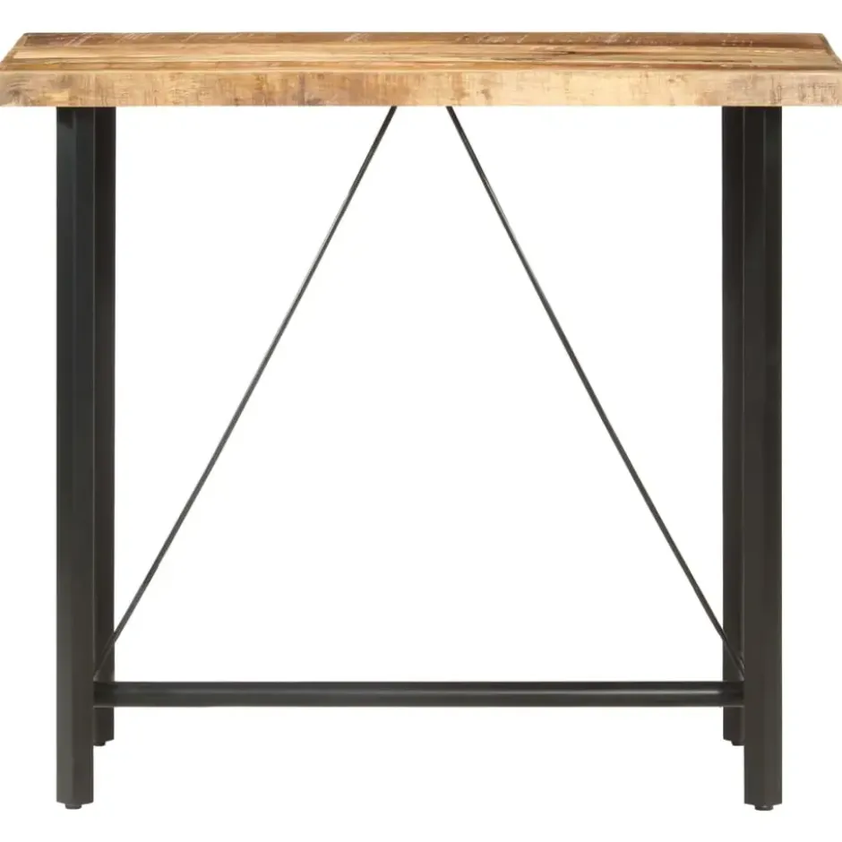 vidaXL - Bartafel - Bruin - Hout - 120 x 58 x 107 cm