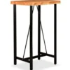vidaXL - Bartafel - Bruin - Hout - 60 x 60 x 107 cm