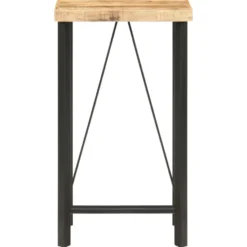 vidaXL - Bartafel - Bruin - Hout - 60 x 60 x 107 cm
