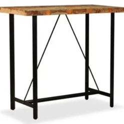 vidaXL - Bartafel - Bruin - Hout - 120 x 60 x 107 cm