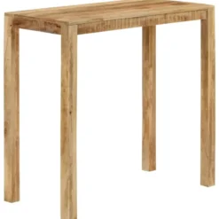 vidaXL - Bartafel - Bruin - Hout - 112 x 55 x 108 cm