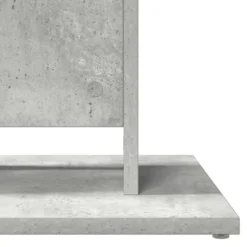 vidaXL - Bartafel - Grijs - Bewerkt hout