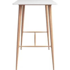vidaXL - Bartafel - Wit - MDF