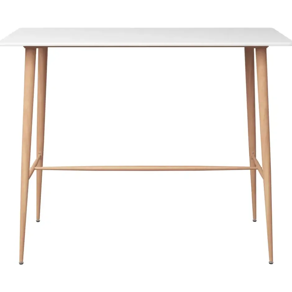 vidaXL - Bartafel - Wit - MDF