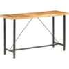 vidaXL Bartafel 180x70x107 cm massief acaciahout