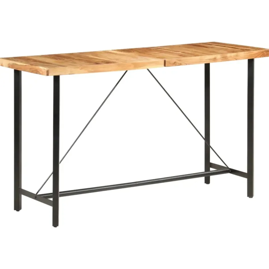 vidaXL Bartafel 180x70x107 cm massief acaciahout