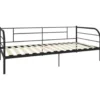 vidaXL - Bedbank - Zwart - Metaal - 90 x 200 cm