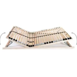 vidaXL - Bedbodem - Bruin - Hout - 80 x 200 cm