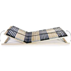 vidaXL - Bedbodem - Bruin - Hout - 90 x 200 cm