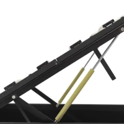 vidaXL - Bedframe - Grijs - Kunstleer - 120 x 200 cm