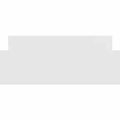 vidaXL - Bed frame met hoofd- en voeteneinde - Wit - 140x200 cm