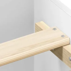 vidaXL - Bed frame met hoofd- en voeteneinde - Wit - 160x200 cm
