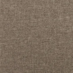 vidaXL - Bed frame met hout lattenbodem - Taupe - Stof - 90x200 cm
