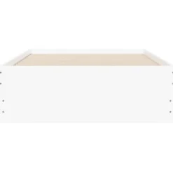 vidaXL - Bed frame met lades - Wit - Bewerkt hout - 90x200 cm